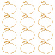 Nbeads 12pcs bracelet chaîne en laiton KK-NB0002-62-1