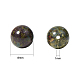 Olycraft 94 шт. 8 мм натуральный камень крови дракона бусины из натуральной яшмы бусины круглые свободные бусины из драгоценных камней энергетический камень для браслета ожерелья изготовление ювелирных изделий G-OC0001-18-2