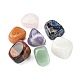 7pcs 7 estilos de cuentas de piedras preciosas mezcladas naturales G-FS0005-52-2