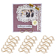 Chgcraft 15 pz clip porta carte Infinity da 2.7 pollici supporto per note per carta carta nota foto display festa di nozze AJEW-WH0248-294LG-1