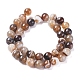 Chapelets de perles en agate à rayures naturelles/agates à bandes G-G582-10mm-55-2