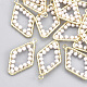 ABS Plastic Imitation Pearl Pendants KK-S348-070-2