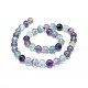Natural Fluorite Beads Strands G-I249-B02-03-2