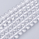 Chapelets de perles en cristal de quartz naturel G-C175-6mm-2-1