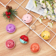GORGECRAFT 20Pcs 10 Assorted Colors Jingle Bells Christmas Decor Bulk Small Mini Star Iron Cat Dog Pet Collar Bell Decorations for DIY Jewelry Making Necklaces Party Holiday Crafts Supplies IFIN-GF0001-11-5