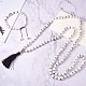 Fabricación de collar de buda diy sunnyclue DIY-SC0003-22-5