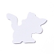 漫画の紙ステッカー  DIYスクラップブッキング用  クラフト  猫の形  40~60x38.5~55x0.1mm  50個/袋 STIC-E005-06D-5