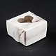 Прямоугольная складная креативная подарочная коробка из крафт-бумаги CON-B002-05B-01-1