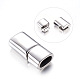 304 Stainless Steel Bayonet Clasps X-STAS-Q161-1