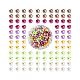 300 stücke 6 farben halloween thema backen bemalte glasperle runde perlen HY-FS0001-03-2