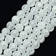Crépitement synthétique perles rondes de quartz brins G-L155-10mm-03-1