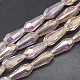 Electroplate Glass Beads Strands EGLA-Q099-C14-1