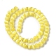 Brins de perles teints en sélénite naturelle G-P493-02B-3