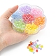 490Pcs 7 Colors Transparent Acrylic Beads MACR-YW0002-03-5