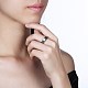 Anillos de dedo de plata 925 esterlina tailandesa RJEW-BB30829-6-3