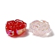 Perles acryliques transparentes et craquelées MACR-G064-04-2