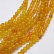 Natural Agate Beads Strand G-L083-8mm-M-2