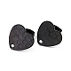 Accessoires de puces d'oreilles en 304 acier inoxydable STAS-I183-06B-EB-2