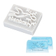 CRASPIRE Soap Mould Stamp Resin Pigeon Soap Chapter Handmade Stamping Mould Imprint Stamp for DIY Handmade Soap Supplies Craft Art Gift DIY-CP0006-62-1