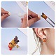 80Pcs 4 Style 202 Stainless Steel Stud Earring Findings with 304 Stainless Steel Pins STAS-SZ0002-03-3