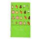 クリスマステーマクラフト紙袋  ギフトバッグ  スナックバッグ  長方形  クリスマステーマの模様  23.2x13x8cm CARB-H030-B01-4