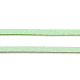 45m フェイクスエードコード  フェイクレース  淡緑色  2~2.5x1.5~2mm  約50ヤード（45m）/ロール LW-M003-02-4