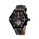 High Quality Men's Stainless Steel Leather Mechanical Wrist Watches WACH-N032-10-1
