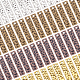 パンダホールエリート80個4色チベット風亜鉛合金ペンダント  カドミウムフリー＆鉛フリー  長方形  ミックスカラー  35.5x6.5x1.5mm  穴：2mm  20個/カラー FIND-PH0005-11-4