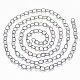 Placage ionique (ip) 304 chaînes porte-câbles en acier inoxydable CHS-S006-JN955-3-2