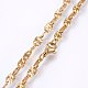 304 Stainless Steel Mariner Link Chain Necklaces NJEW-P226-04G-2