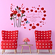 Stickers muraux pvc thème saint valentin DIY-WH0228-222-4