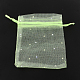 Bolsas rectangulares de organza con lentejuelas brillantes OP-R020-8x11-09-1