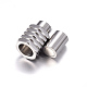 304 Stainless Steel Magnetic Clasps with Glue-in Ends STAS-H055-2-3