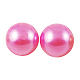 10000pcs cabujones de imitación de perlas de plástico abs SACR-S738-4mm-Z6-1