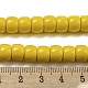 Opache perle di vetro fili&nbsp;X-GLAA-NH0002-B08-3