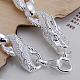 Trendy Silver Plated Brass Bridal Party Jewelry Sets SJEW-BB08953-C-6