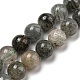 Chapelets de perles en quartz lodolite naturel G-R494-A15-03-1