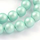Tondo guscio fili di perle perla X-BSHE-J011-10mm-A01-1