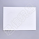 エヴァ絶縁シート  接着剤付き  長方形  コースター用  壁飾り  パーティーとDIYのクラフト用品  ホワイト  29.85x21.3x0.45cm DIY-BC0011-59-1