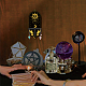 Kit de fabrication de divination pendule creatcabin diy DIY-CN0002-08B-7