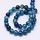Natural Agate Round Beads Strands G-L086-4mm-10-3