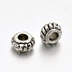 Perles d'espacement rondelles en alliage de style tibétain PALLOY-E381-04-4mm-NR-2