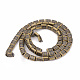 Electroplate Non-magnetic Synthetic Hematite Beads Strands G-Q986-014B-2
