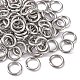 304 Stainless Steel Open Jump Rings STAS-Q186-02-6x1mm-2