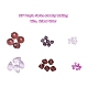 Наборы для изготовления ювелирных изделий из фиолетовой серии своими руками DIY-YW0003-05D-3