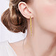 Boucles d'oreilles pendantes Shegrace 925 en argent sterling JE529C-5