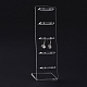 Transparent Acrylic Earrings Display Stands EDIS-G014-04-1