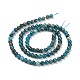 Natural Apatite Beads Strands G-D856-01-4mm-6