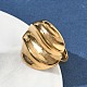 Offene Manschettenringe aus Edelstahl 304&nbsp;RJEW-F202-02F-G-1