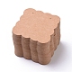 Бумажные карты дисплея серьги DIY-WH0079-99C-2